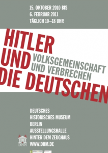 Cartaz da Exposição sobre Hitler e o nazismo