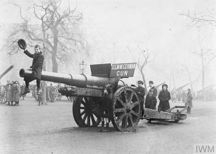 Canhão da Primeira Guerra Mundial