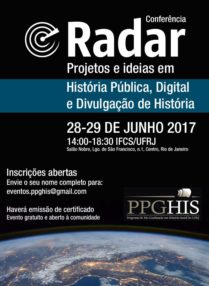 Evento reúne projetos e ideias em História Pública, Digital e Divulgação de História 1