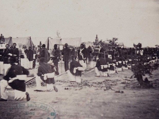 Escravos Guerra do Paraguai - Brasil Império