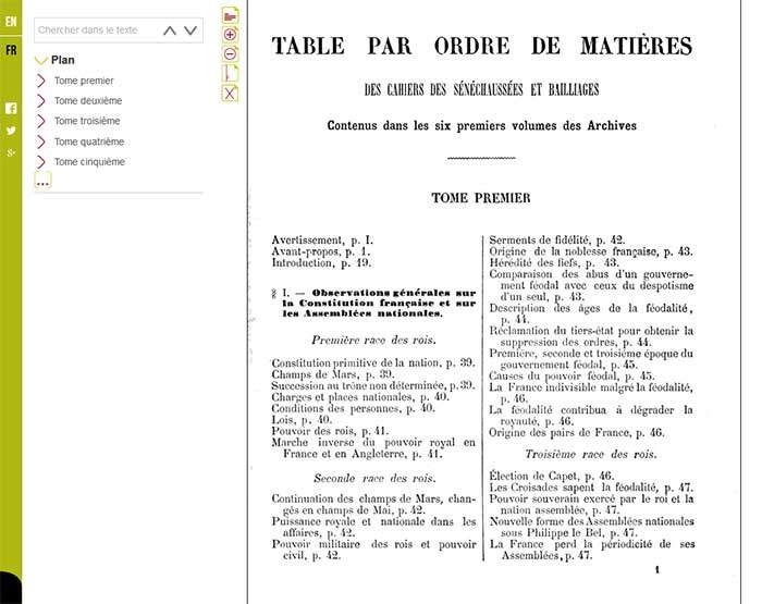 Documentos dos Arquivos Parlamentares da Revolução Francesa para download 2