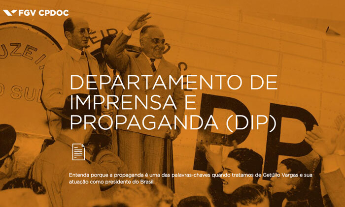 Seção da exposição discute o Departamento de Imprensa e Propaganda (DIP)