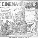 Cartaz de divulgação do "Cinema do Povo". Fonte: acervo do autor.