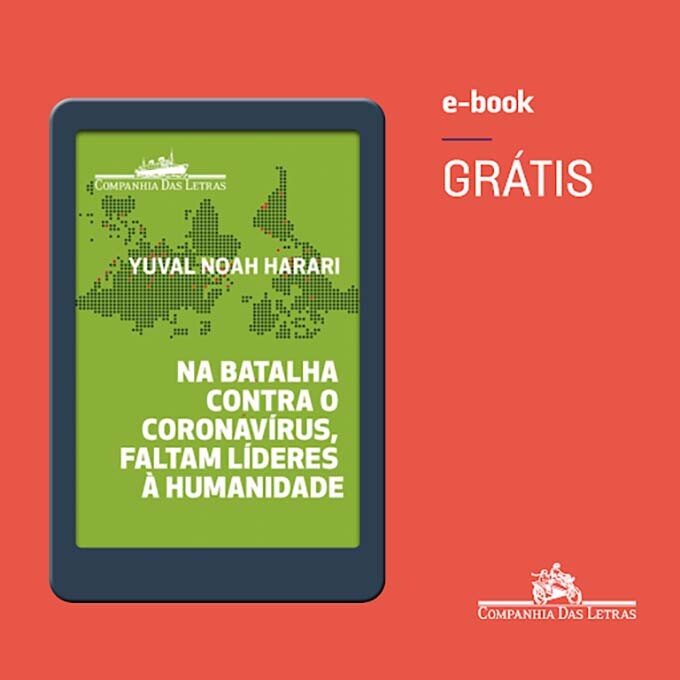 Capa do novo e-book de Yuval Noah Harari