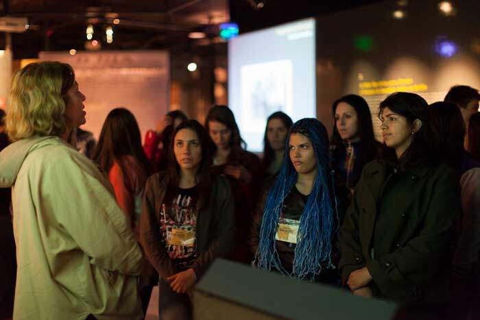 Exposição no Museu do Holocausto em Curitiba