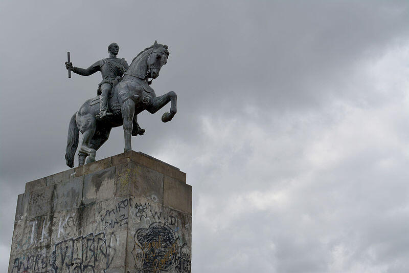 Conquistador Sebastián de Belalcázar - Morro del Tulcán. Foto: Wikipedia.