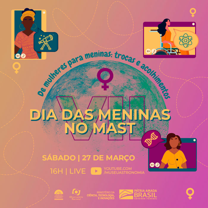 Dia das Meninas no Museu de Astronomia e Ciências Afins 1