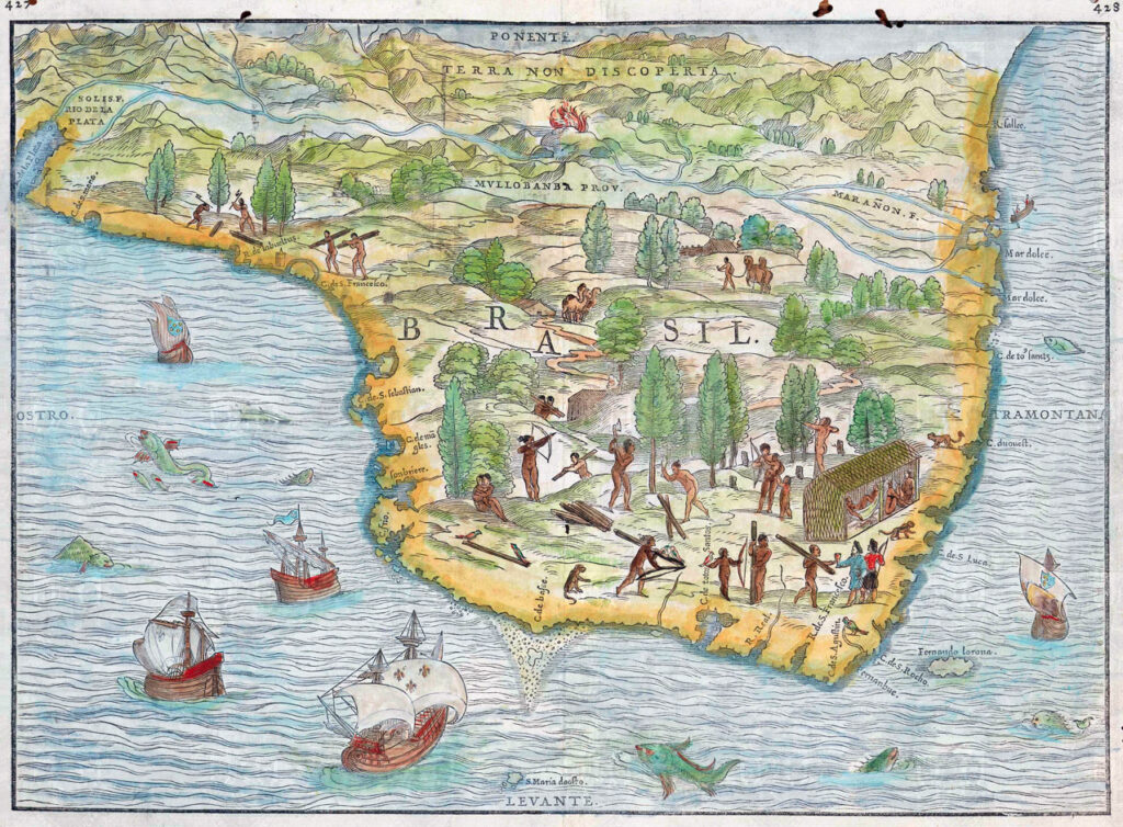 Conheça aquele que é considerado o primeiro mapa do Brasil 2