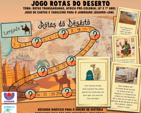 Jogo de Tabuleiro Rotas do Deserto