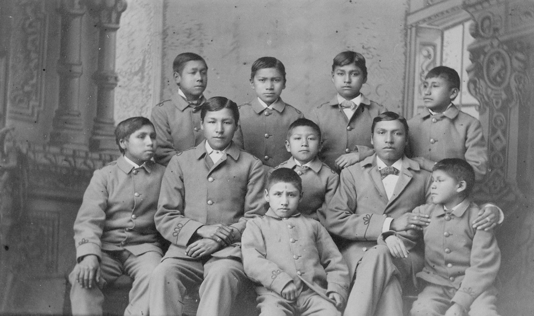 Os soldados da Primeira Guerra Mundial da Escola Indígena Carlisle 1