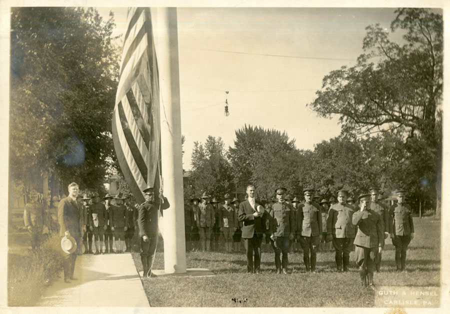 Os soldados da Primeira Guerra Mundial da Escola Indígena Carlisle 3