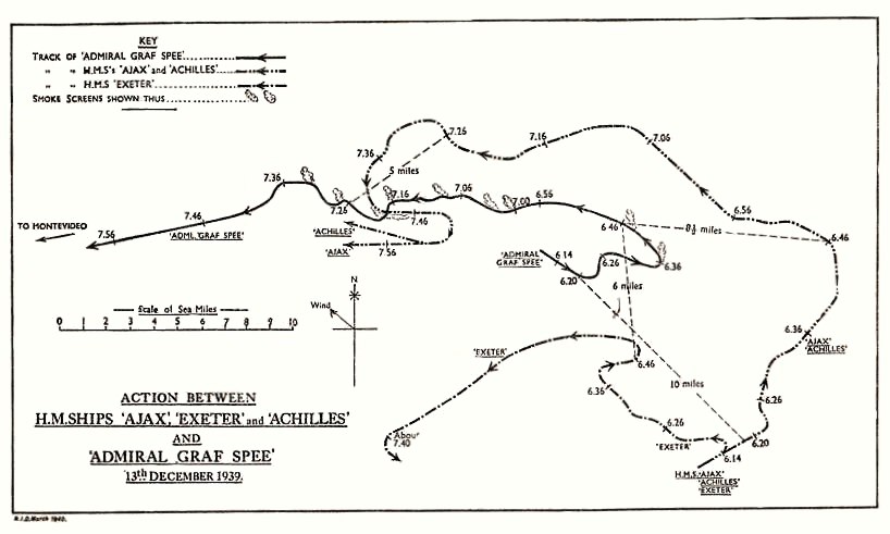 Explosões, suicídio e diplomacia: o encouraçado nazista “Almirante Graf Spee" 5