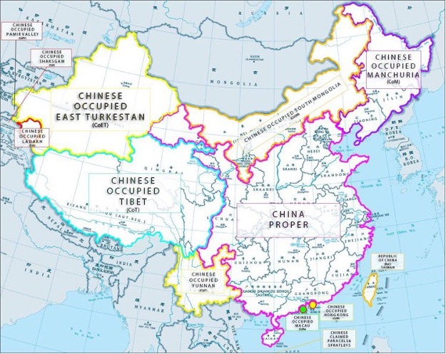 O poder dos mapas: a complexa política por trás do novo mapa chinês 1