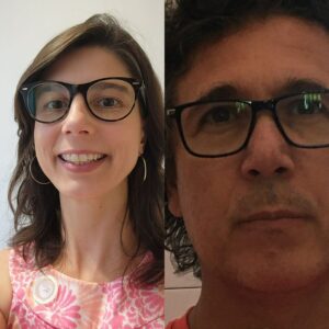 Caroline Pacievitch e Nilton Mullet Pereira