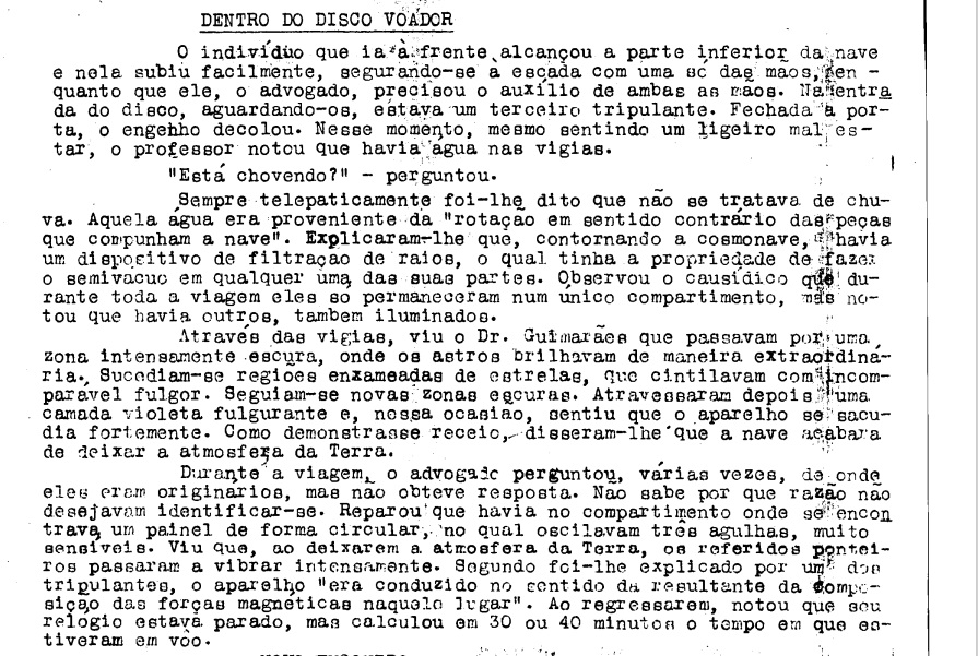 “A verdade está lá fora” – e também, em certo sentido, nos documentos 5