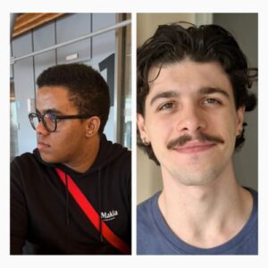 Gino de Castro Pinori e Felipe Oliverio Bergonso