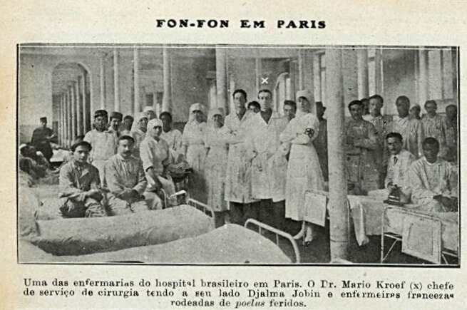 Exposição destaca a Missão Médica Militar Brasileira na Primeira Guerra Mundial 6 Exposição destaca a Missão Médica Militar Brasileira na Primeira Guerra Mundial 6