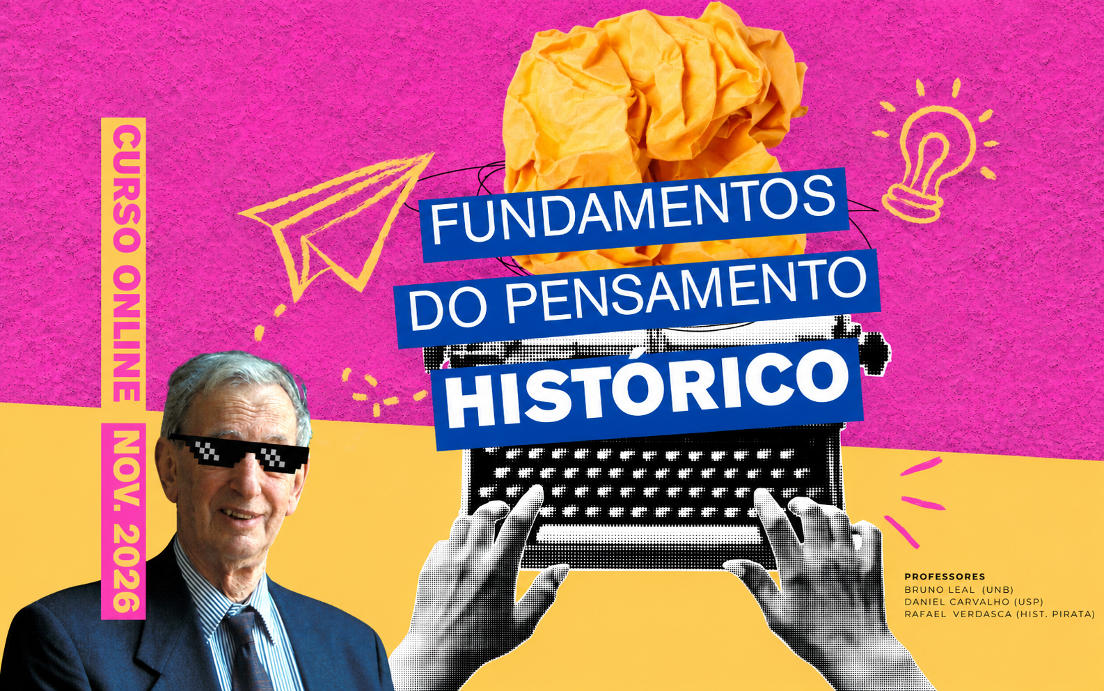 Curso online “Fundamentos do Pensamento Histórico” tem inscrições abertas 1